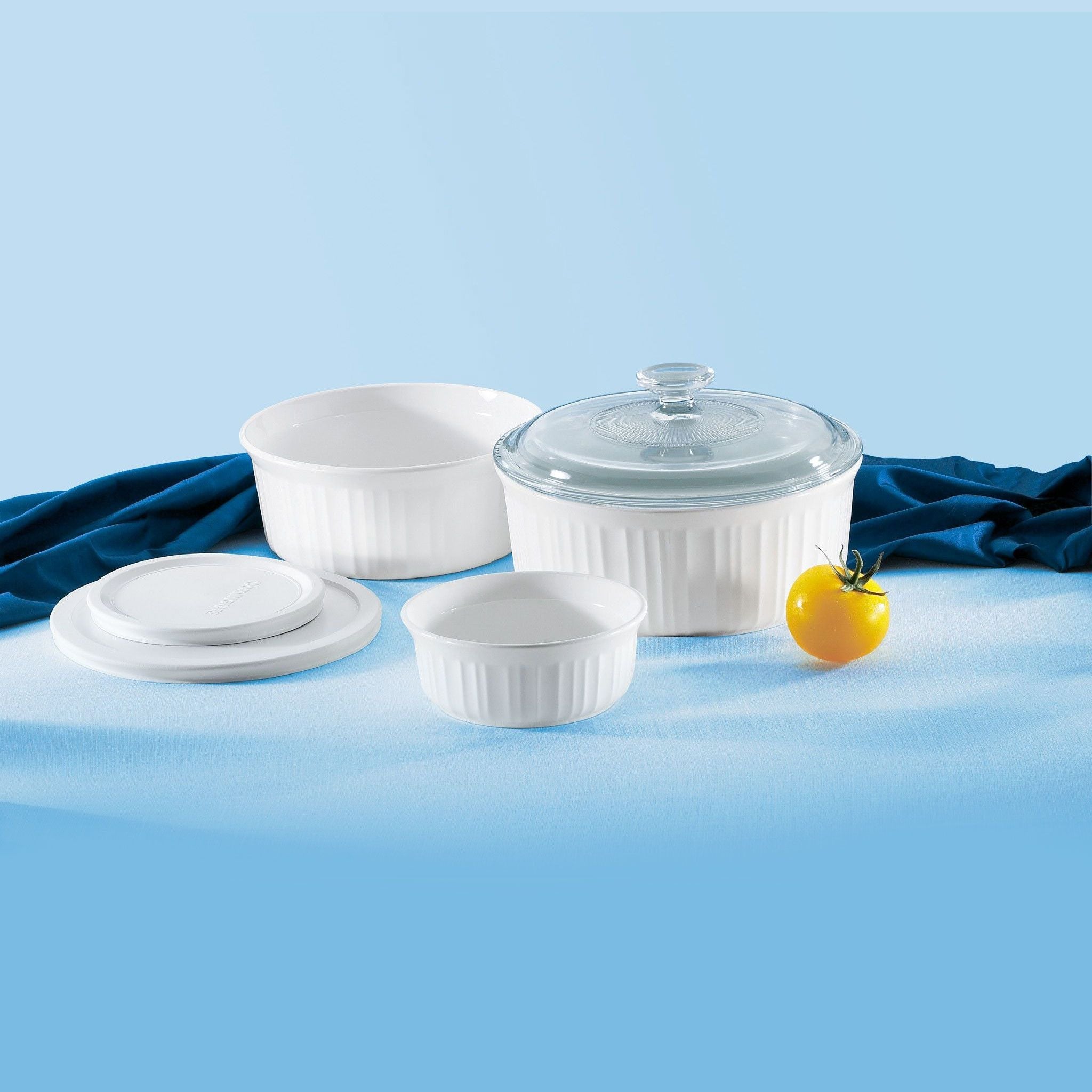 CorningWare® French White® 6-piece Bakeware Set
