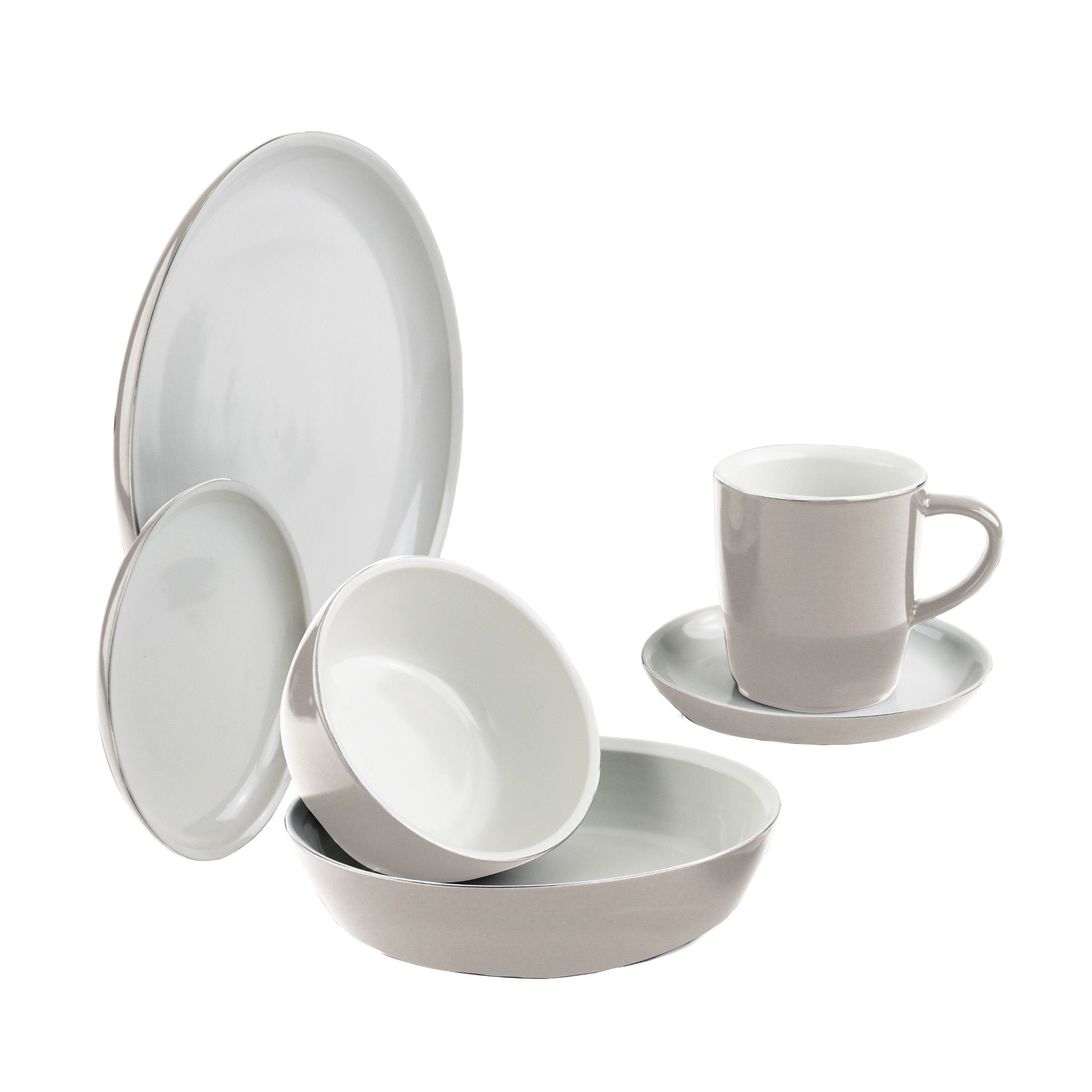 CorningWare® 6-piece Truffle Dinnerware Set , Service for 1