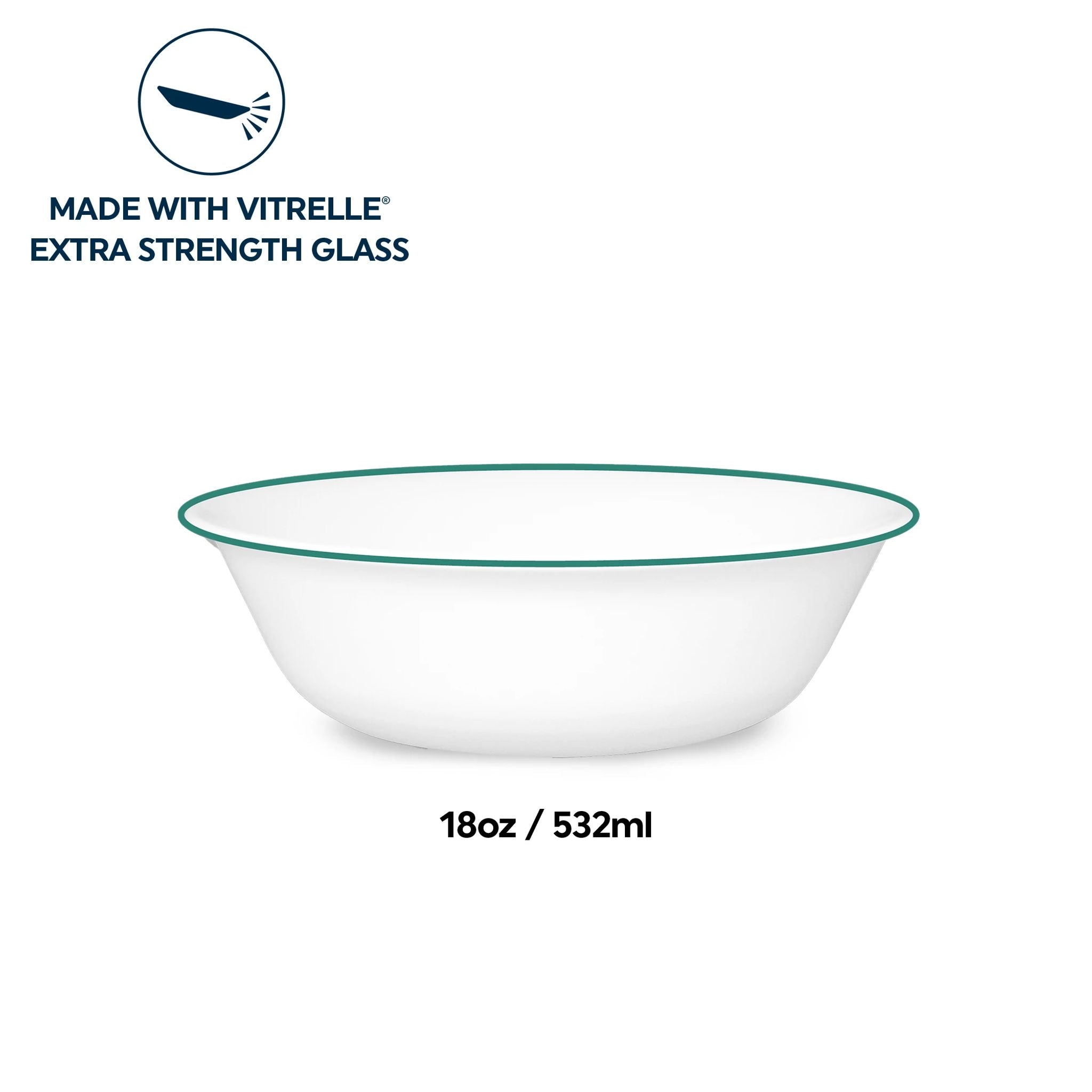 Corelle® Solar Print 18-ounce Cereal Bowl