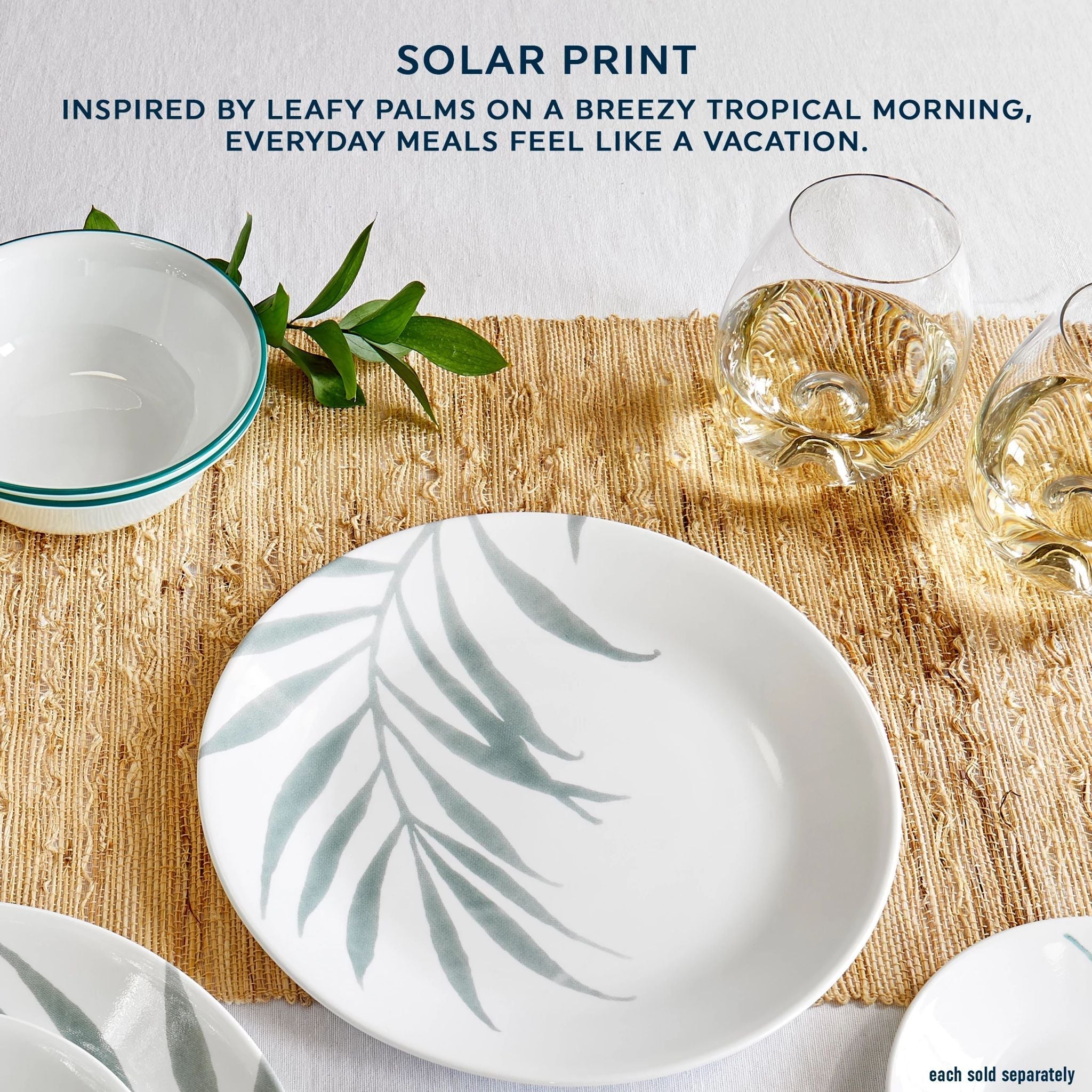 Corelle® Solar Print 18-ounce Cereal Bowl