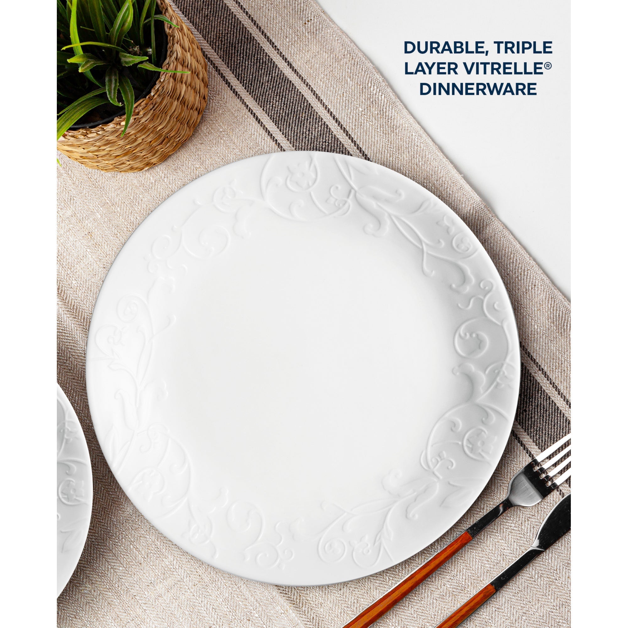 Corelle® Bella Faenza 18-piece Dinnerware Set, Service for 6