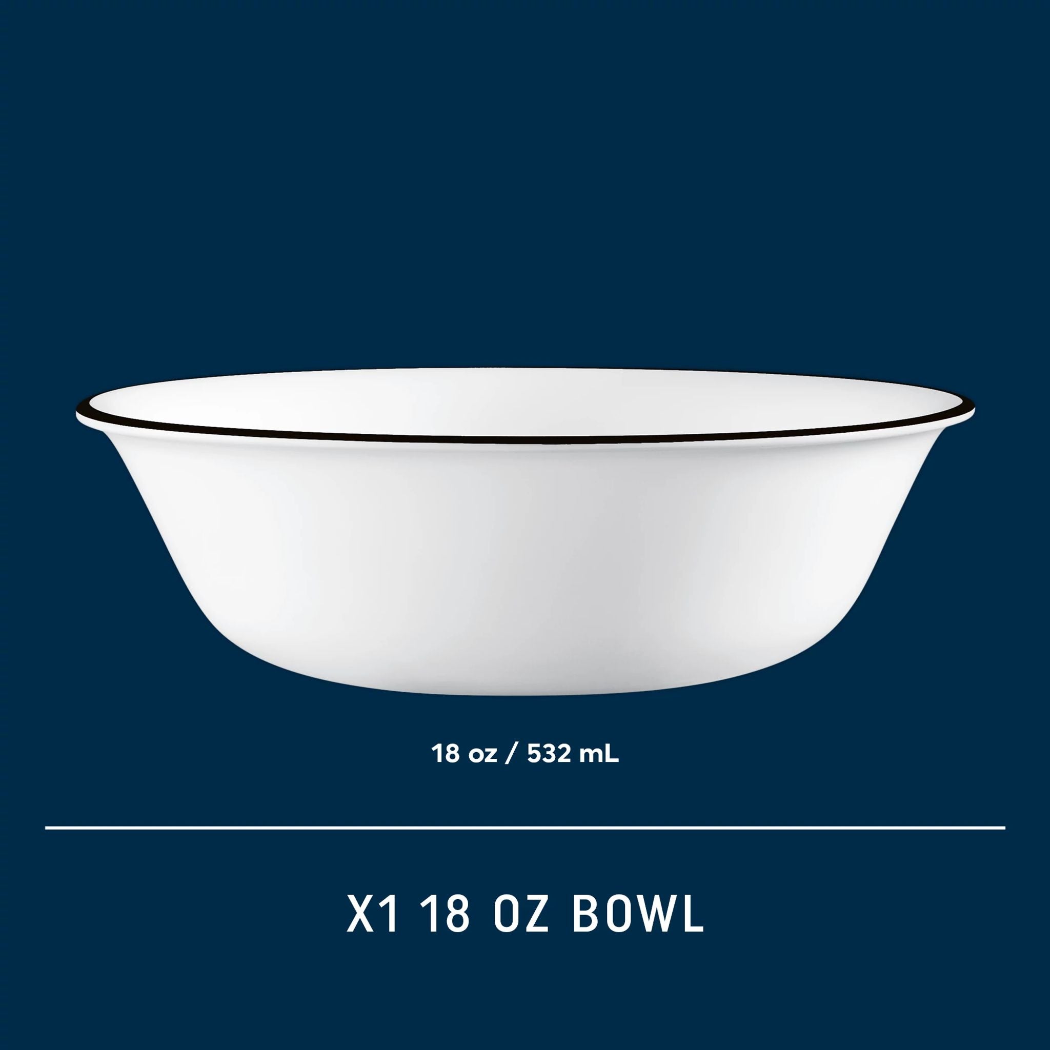 Corelle® Brasserie 18-ounce Cereal Bowl