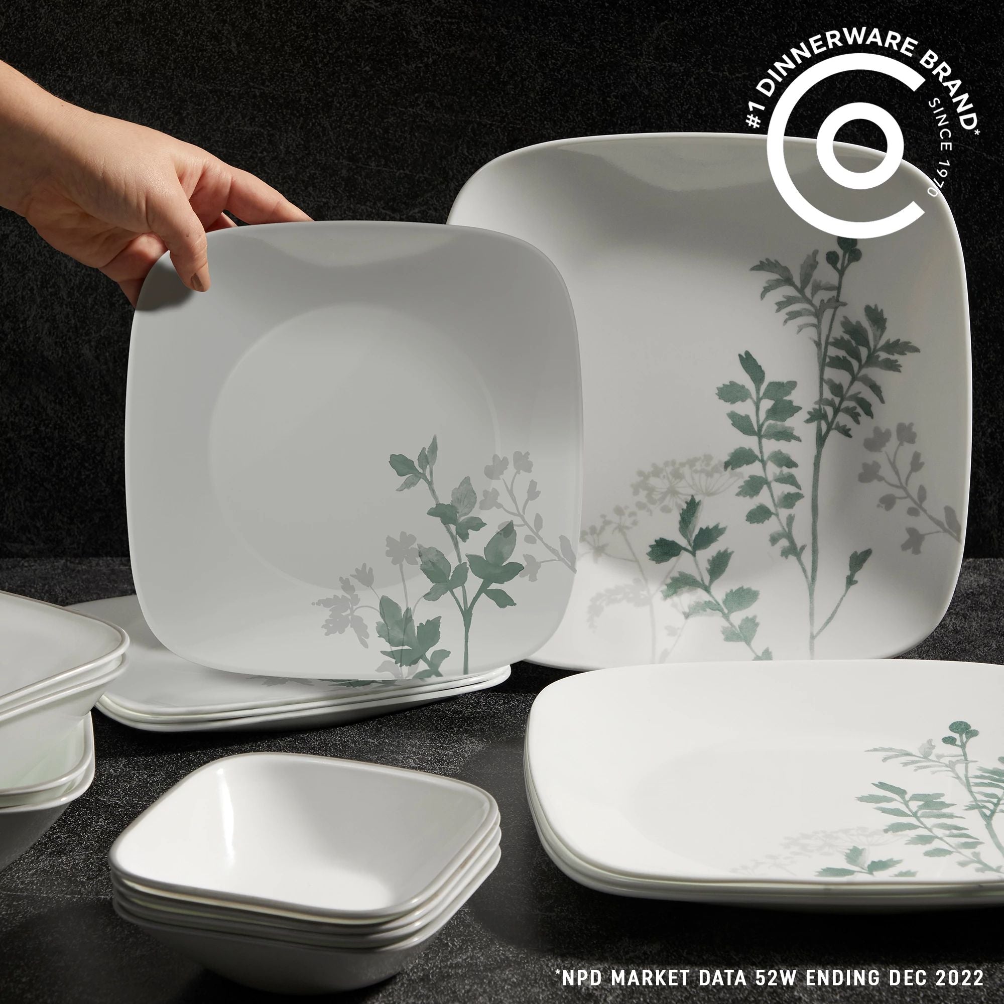 Corelle® Amalie 16-piece Dinnerware Set, Service for 4