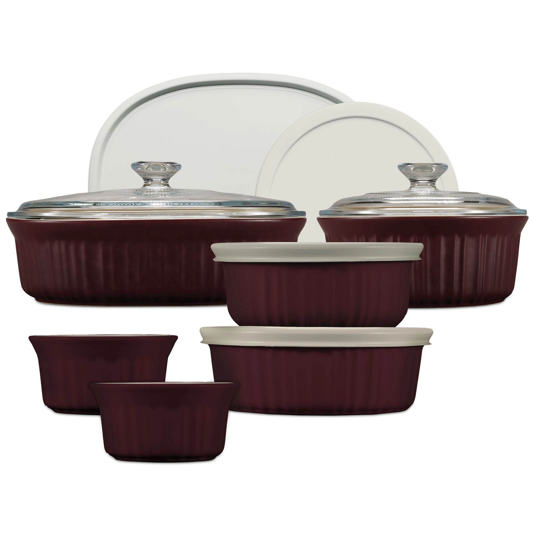 CorningWare® French Colors 12-piece Bakeware Set, Cabernet