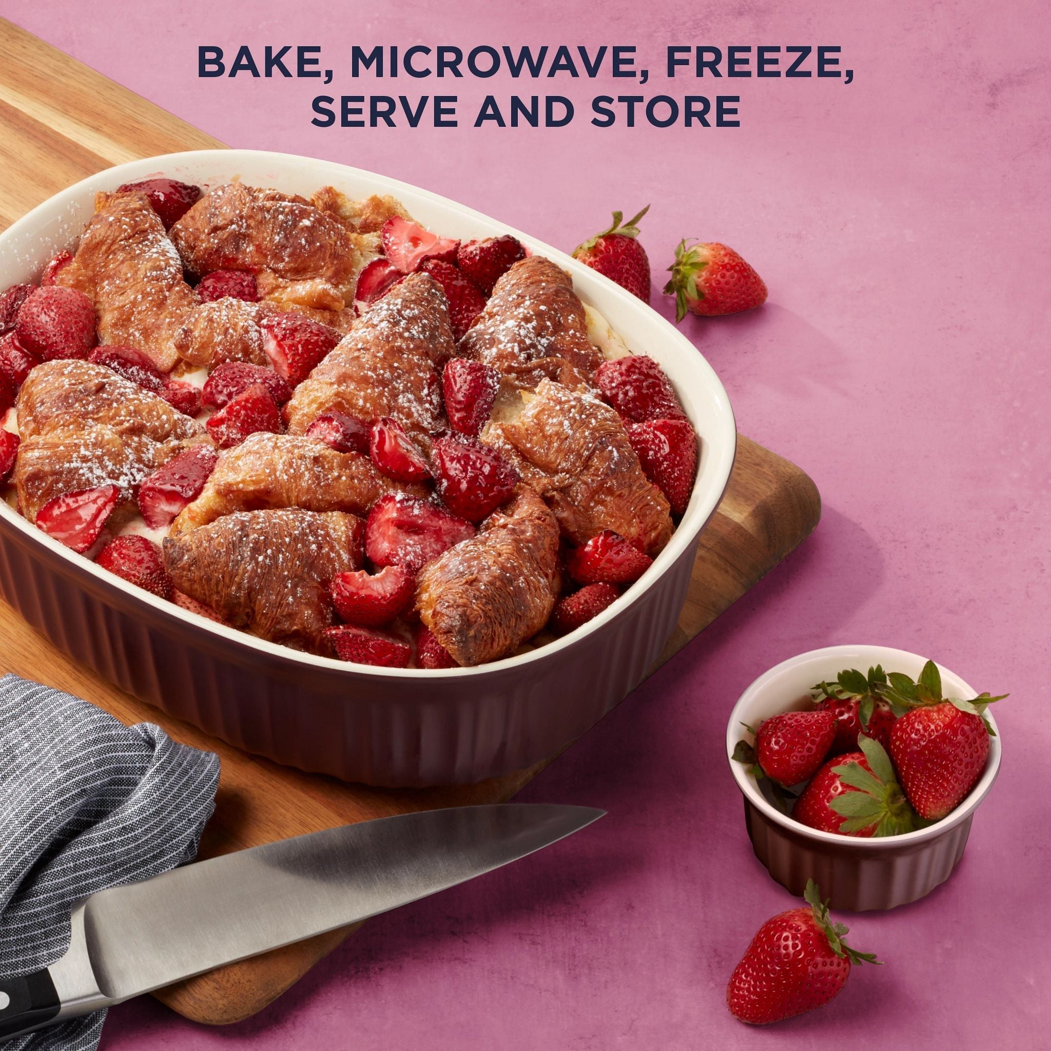 CorningWare® French Colors 12-piece Bakeware Set, Cabernet