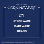 CorningWare® French White® 1.5-quart Oval Casserole Dish